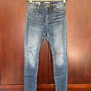 Vigoss Women’s Denim Skinny Jeans in Classic Blue